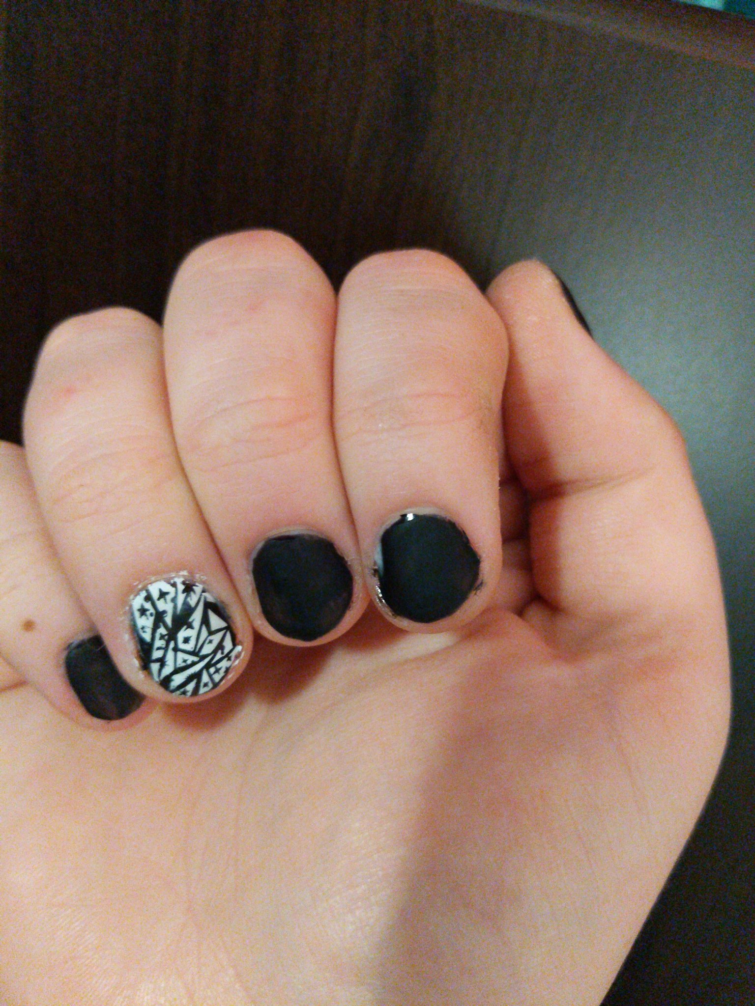 same but my right hand.